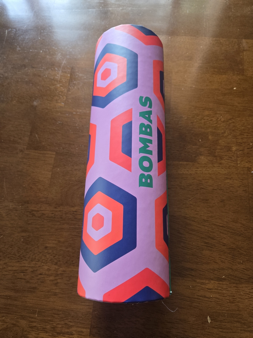 Bombas Hexagon Gift Tube- Purple, Navy & Coral